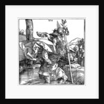 St Christopher carrying the Infant Christ by Albrecht Dürer