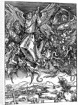 St Michael Battling with the Dragon by Albrecht Dürer