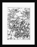 Hercules Killing the Molionides by Albrecht Dürer