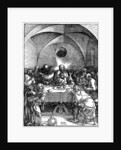 The Last Supper' from the 'Great Passion' series by Albrecht Dürer