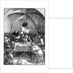 The Last Supper' from the 'Great Passion' series by Albrecht Dürer