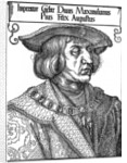 Emperor Maximilian I by Albrecht Dürer