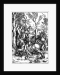 The Knight and the Landsknecht (Soldier Servant)' by Albrecht Dürer