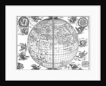 Johannes Stabius map of the world by Albrecht Dürer