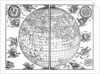 Johannes Stabius map of the world by Albrecht Dürer