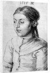 Head of a Girl by Albrecht Dürer