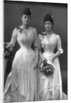 The Princesses Victoria (1868-1935) and Maud (1869-1938) of Wales by W&D Downey