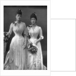 The Princesses Victoria (1868-1935) and Maud (1869-1938) of Wales by W&D Downey