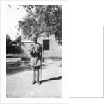 Indian lancer, Mathura, India by Anonymous