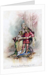 Alfred the Great learning to read by Frances Brundage