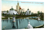The French Garden, Universal Exhibition, Brussels, Belgium by Valentine & Sons