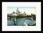 The French Garden, Universal Exhibition, Brussels, Belgium by Valentine & Sons