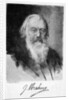 Johannes Brahms (1833-1897), German composer by Carl Jander