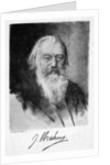 Johannes Brahms (1833-1897), German composer by Carl Jander