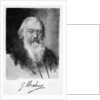 Johannes Brahms (1833-1897), German composer by Carl Jander