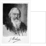 Johannes Brahms (1833-1897), German composer by Carl Jander