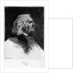 Franz Liszt (1811-1886), Hungarian composer and pianist by Carl Jander