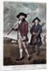A golfer and his caddie by Valentine Green