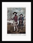 A golfer and his caddie by Valentine Green