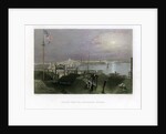 Boston as seen from the Dorchester Heights, USA by James Tibbitts Willmore