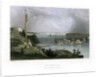 New York Bay as seen from the Telegraph Station, USA by R Wallis