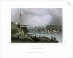 New York Bay as seen from the Telegraph Station, USA by R Wallis