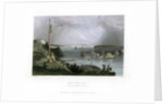 New York Bay as seen from the Telegraph Station, USA by R Wallis