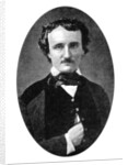 Edgar Allan Poe (1809-1849), American author and poet by Anonymous