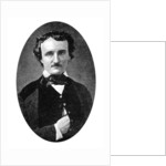 Edgar Allan Poe (1809-1849), American author and poet by Anonymous