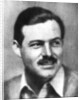 Ernest Hemingway (1899-1961), American novelist by Anonymous