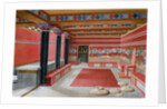 King Minos's throne room, Knossos, Crete by Anonymous