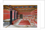 King Minos's throne room, Knossos, Crete by Anonymous