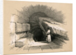 Upper fountain of Siloam by David Roberts