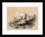 The Tower of David, Jerusalem, Israel by David Roberts