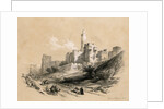 The Tower of David, Jerusalem, Israel by David Roberts