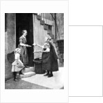 Fish seller, Scotland by Donald McLeish