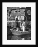 Greengrocer bringing goods by boat, Marken, Holland by Donald McLeish