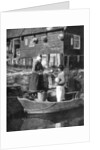 Greengrocer bringing goods by boat, Marken, Holland by Donald McLeish