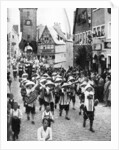 Festival in the medieval old town, Rothenburg ob der Tauber, Bavaria, Germany by Anonymous