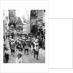 Festival in the medieval old town, Rothenburg ob der Tauber, Bavaria, Germany by Anonymous