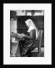 Nun making lace, Bruges, Belgium by Donald McLeish