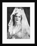 Woman wearing a lace mantilla, Andalusia, Spain by Fox