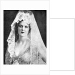 Woman wearing a lace mantilla, Andalusia, Spain by Fox