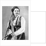 Lithuanian woman in traditional dress by Geoffrey L Portham