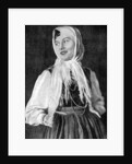 Polish woman in traditional dress by Anonymous