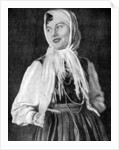 Polish woman in traditional dress by Anonymous