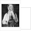 Polish woman in traditional dress by Anonymous