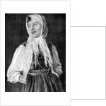 Polish woman in traditional dress by Anonymous