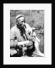 Uzbek man smoking calian, Samarkand by Anonymous