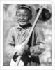 Uzbek schoolboy working on a farm by Anonymous
